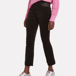 NWT MOTHER Smooth Hustler Black Soft Skills Jeans